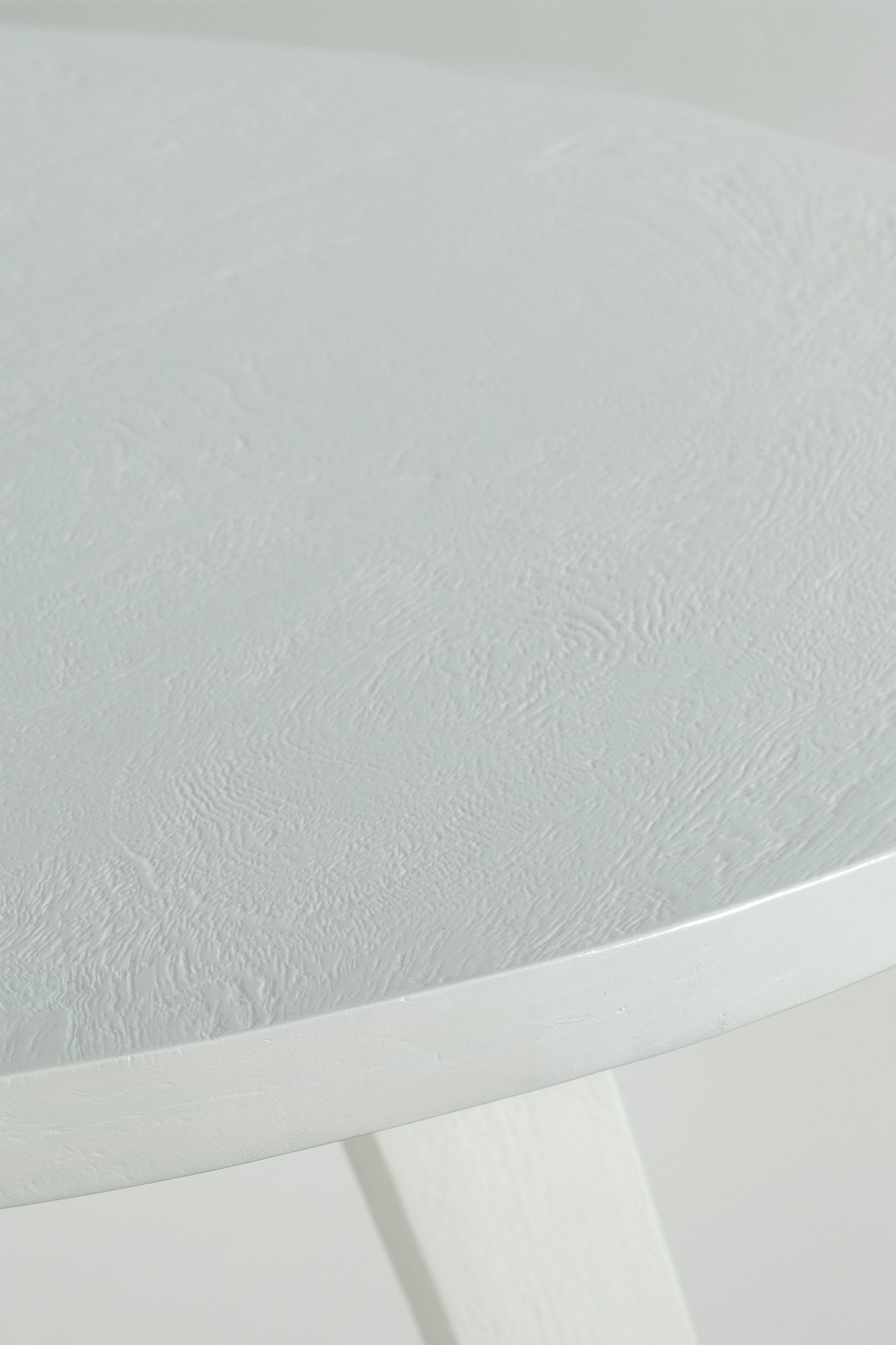 Giselle Round Dining Table - White