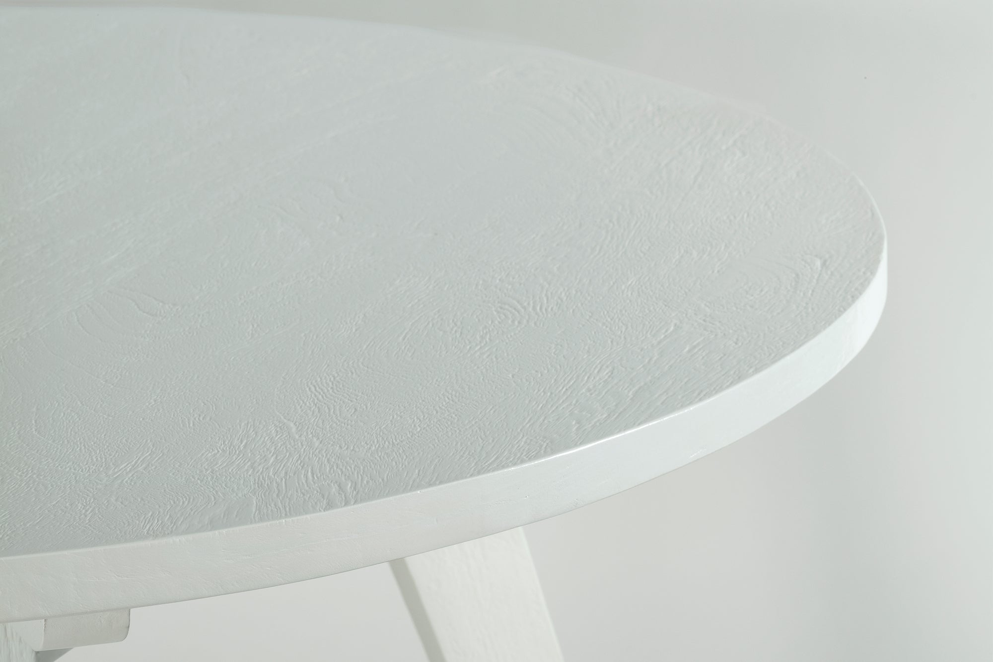 Giselle Round Dining Table - White