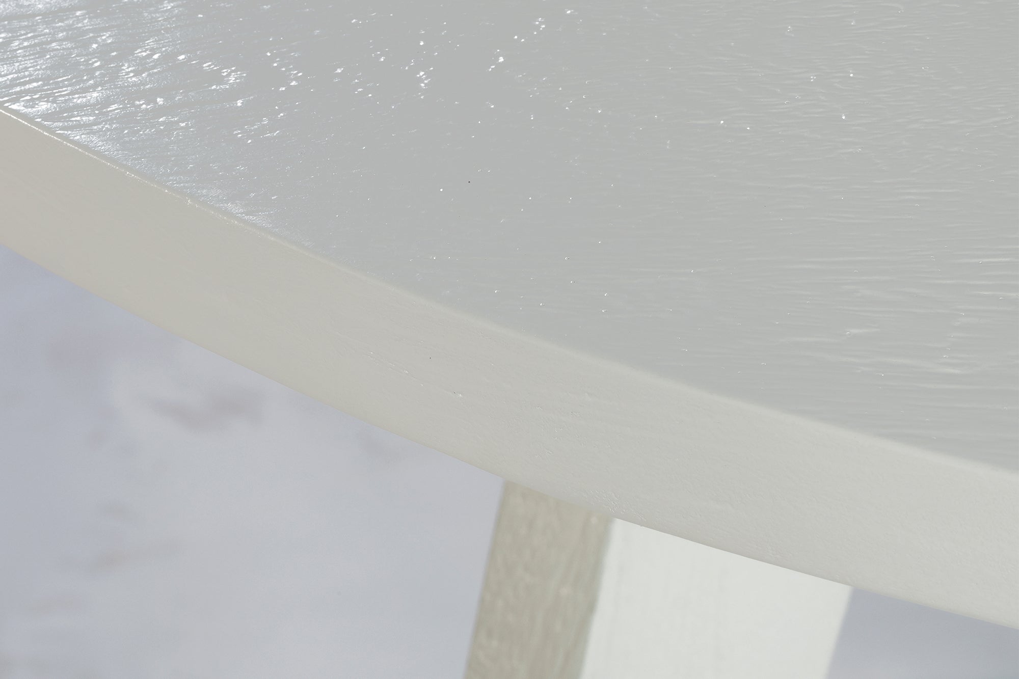Giselle Round Dining Table - White