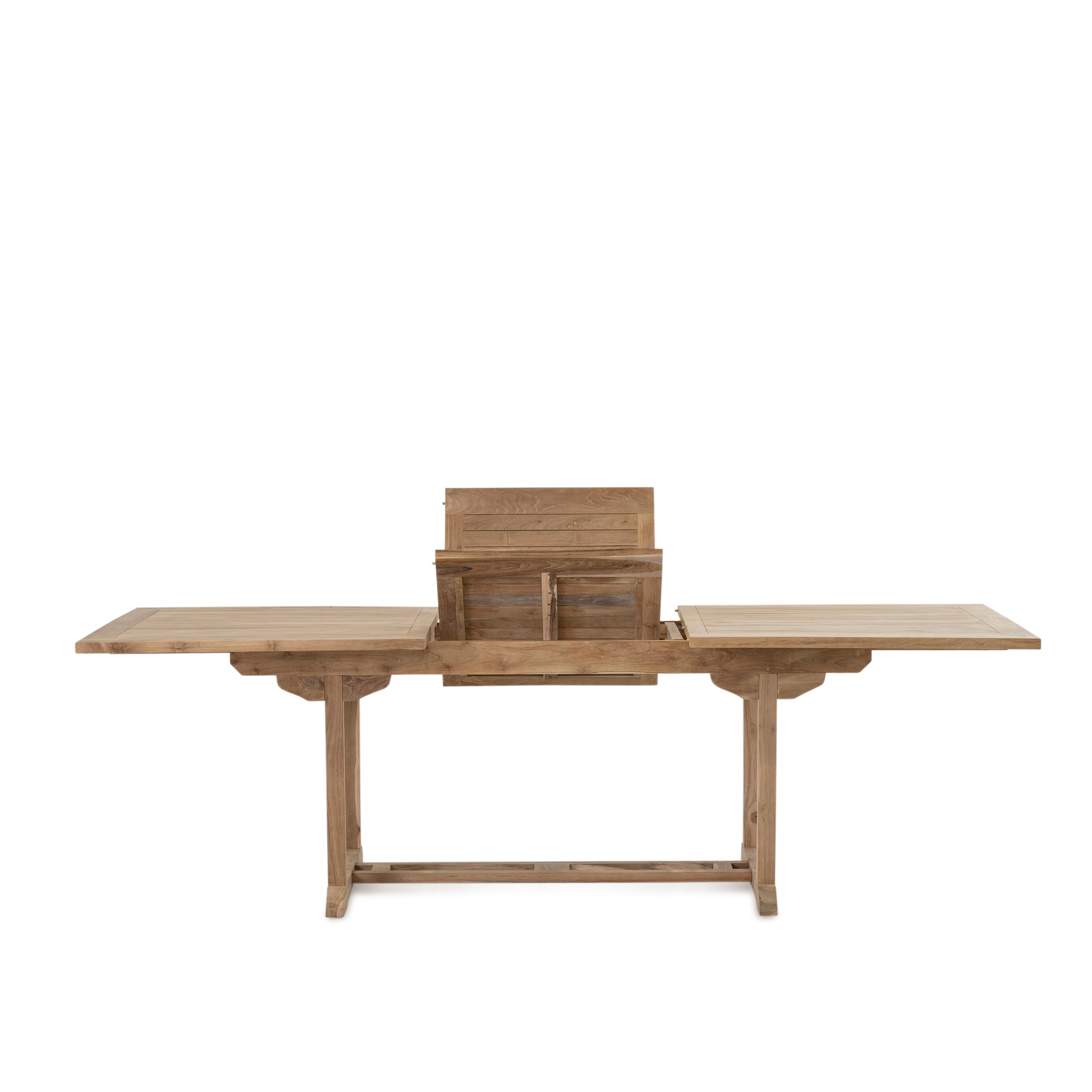 Teak Outdoor Extension Table - Raw