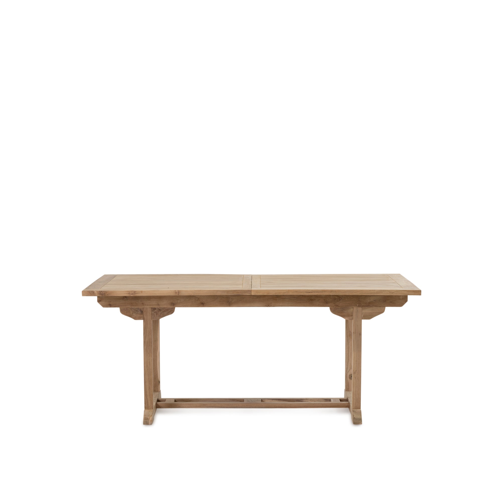 Teak Outdoor Extension Table - Raw