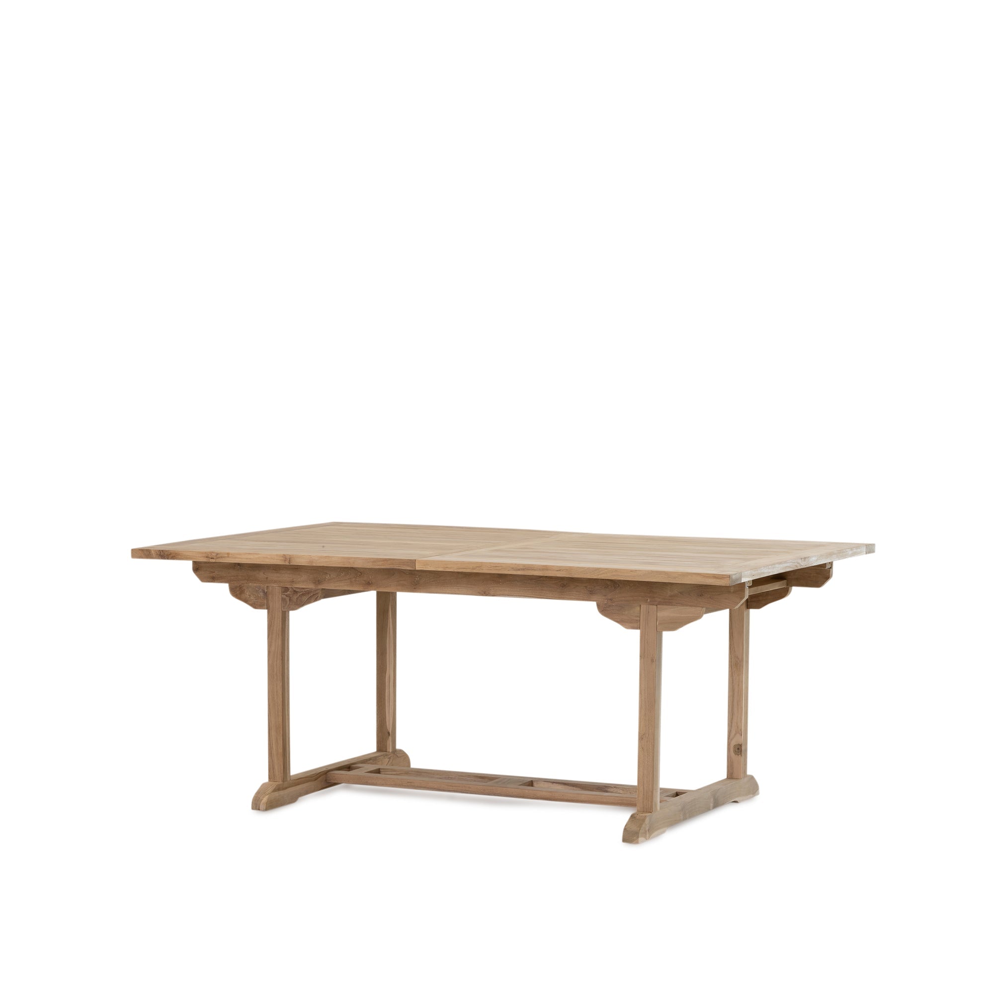 Teak Outdoor Extension Table - Raw