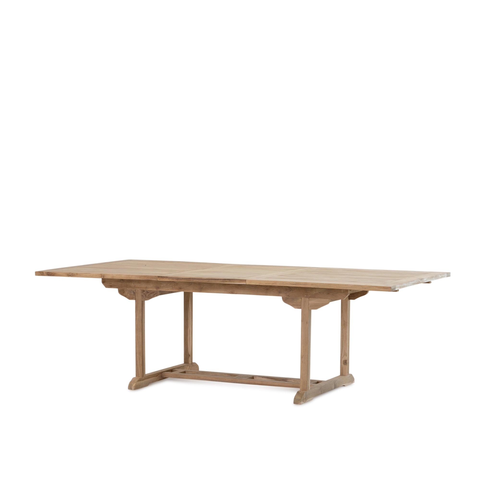 Teak Outdoor Extension Table - Raw