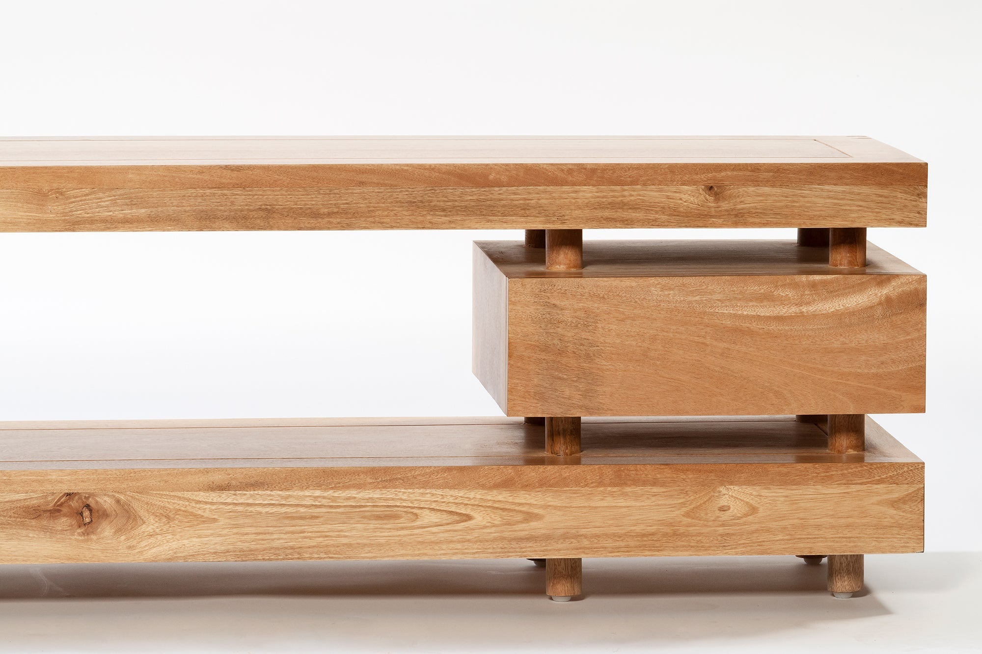 Floating Entertainment Unit - Natural Sealed