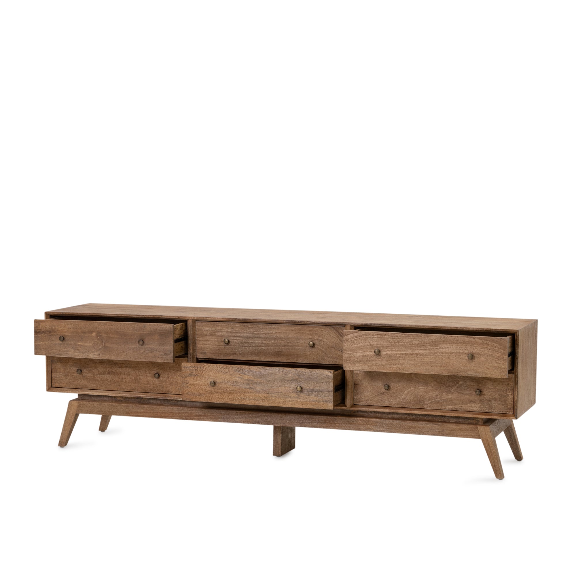 Sari Entertainment Unit 2x3 - Rustic Matte