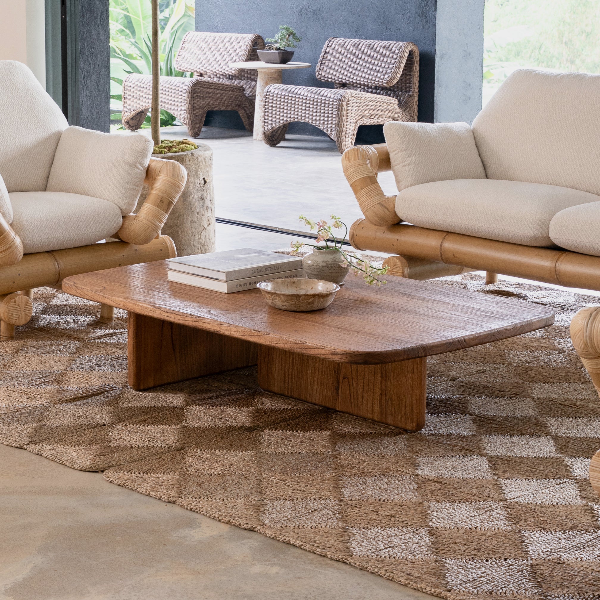 Enzo Coffee Table - Antique Mindi