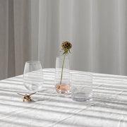 Striped Etched Glassware