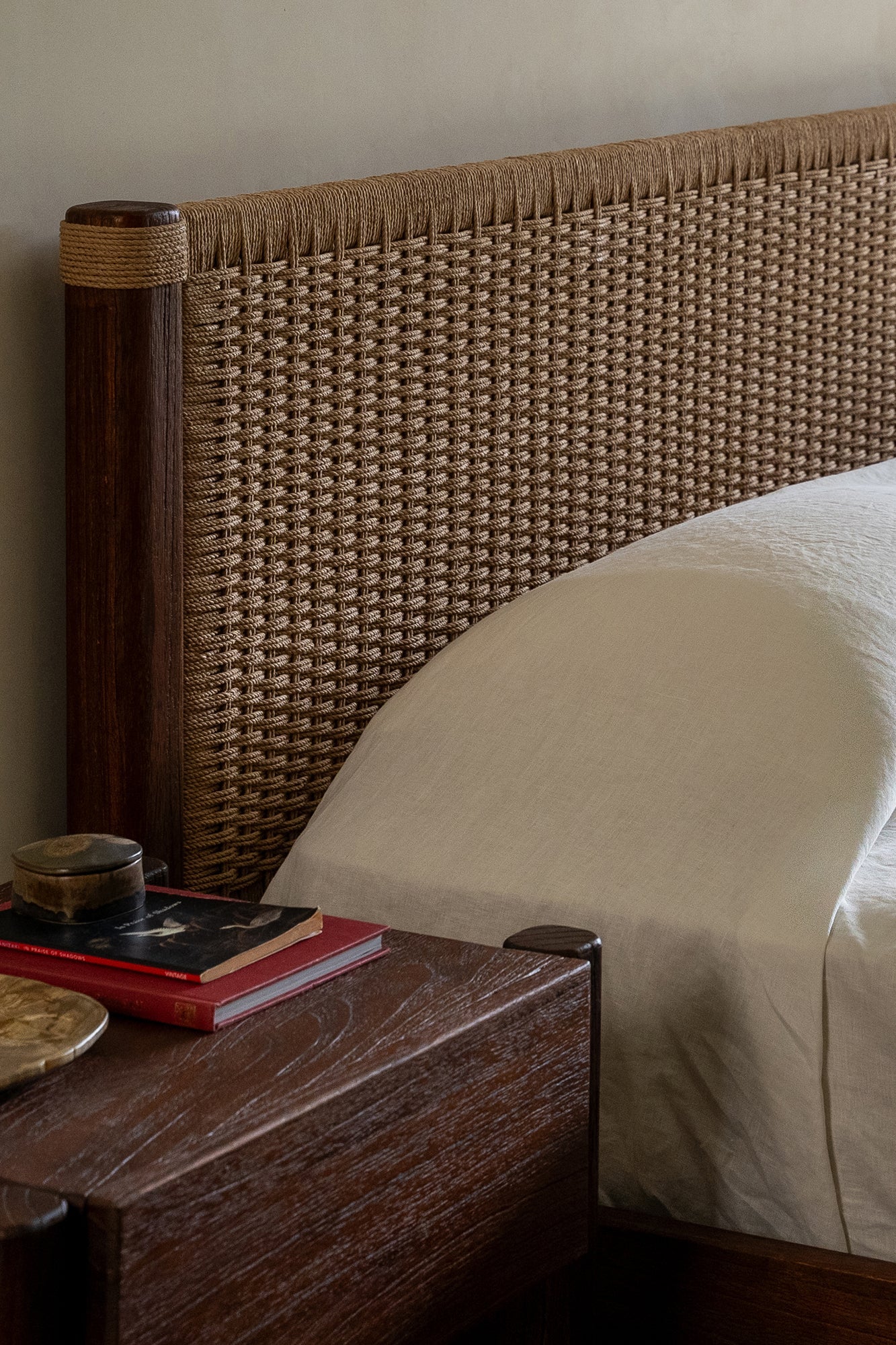 Holly Bed - Rustic Walnut