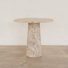 Kloss Side Table - Travertine