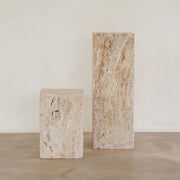 Kloss Plinth - Travertine