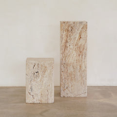 Kloss Plinth - Travertine
