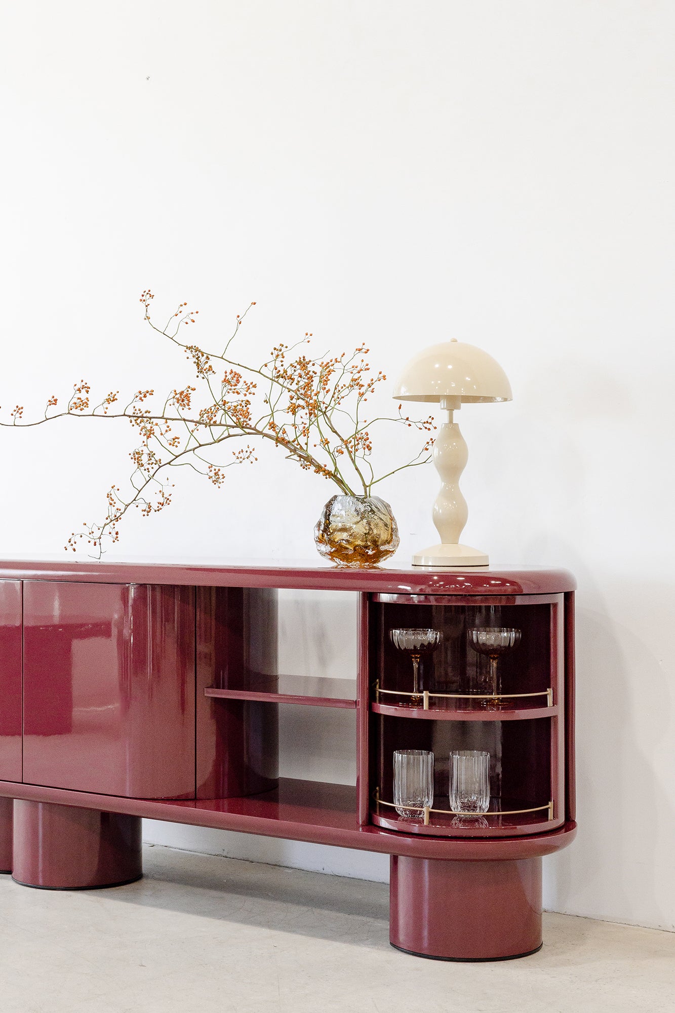 Luc Table Lamp - Ivory