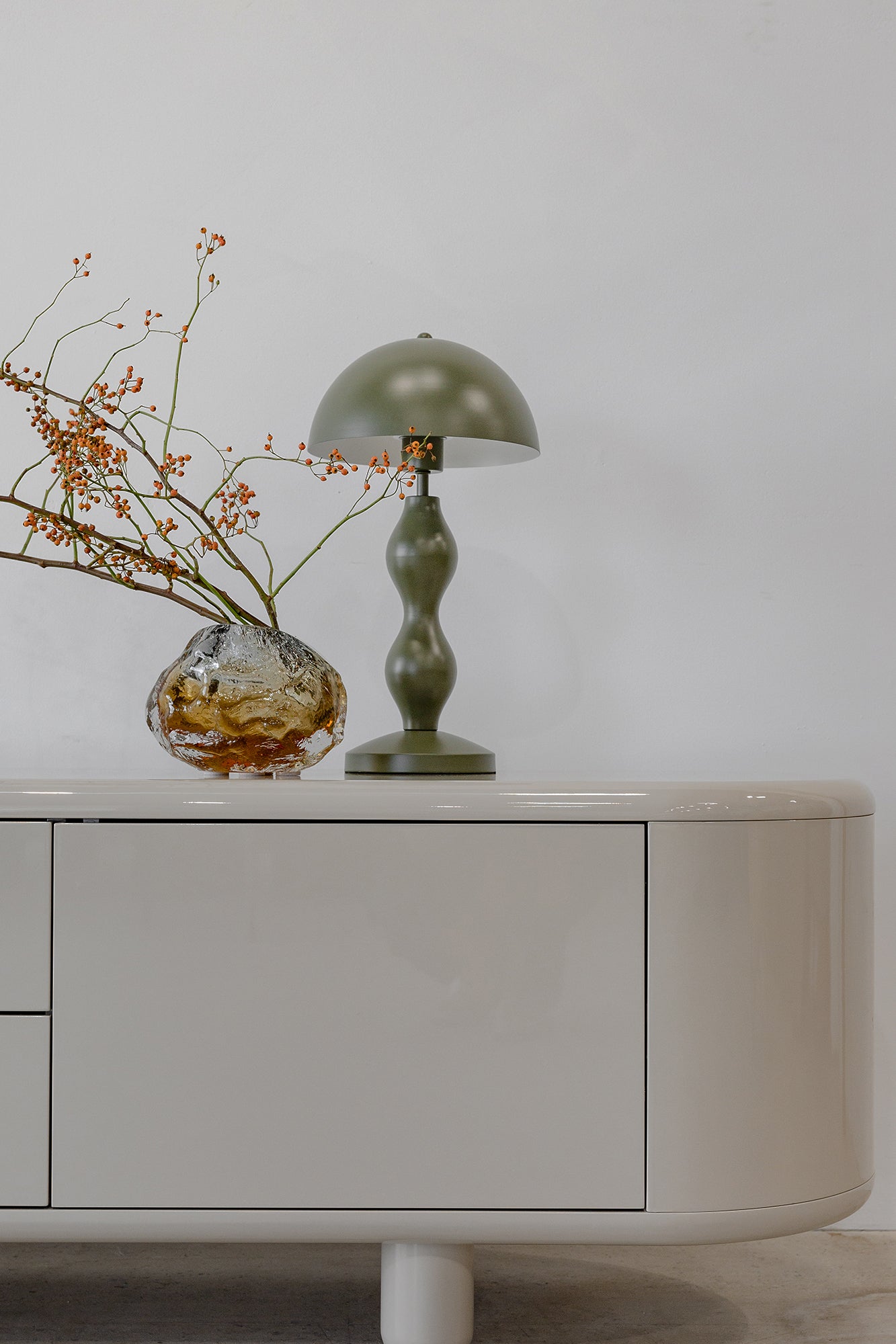 Luc Table Lamp - Olive