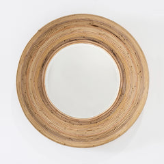 Rattan Round Mirror - Natural