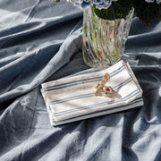 Monaco Serviettes - Blue Stripe