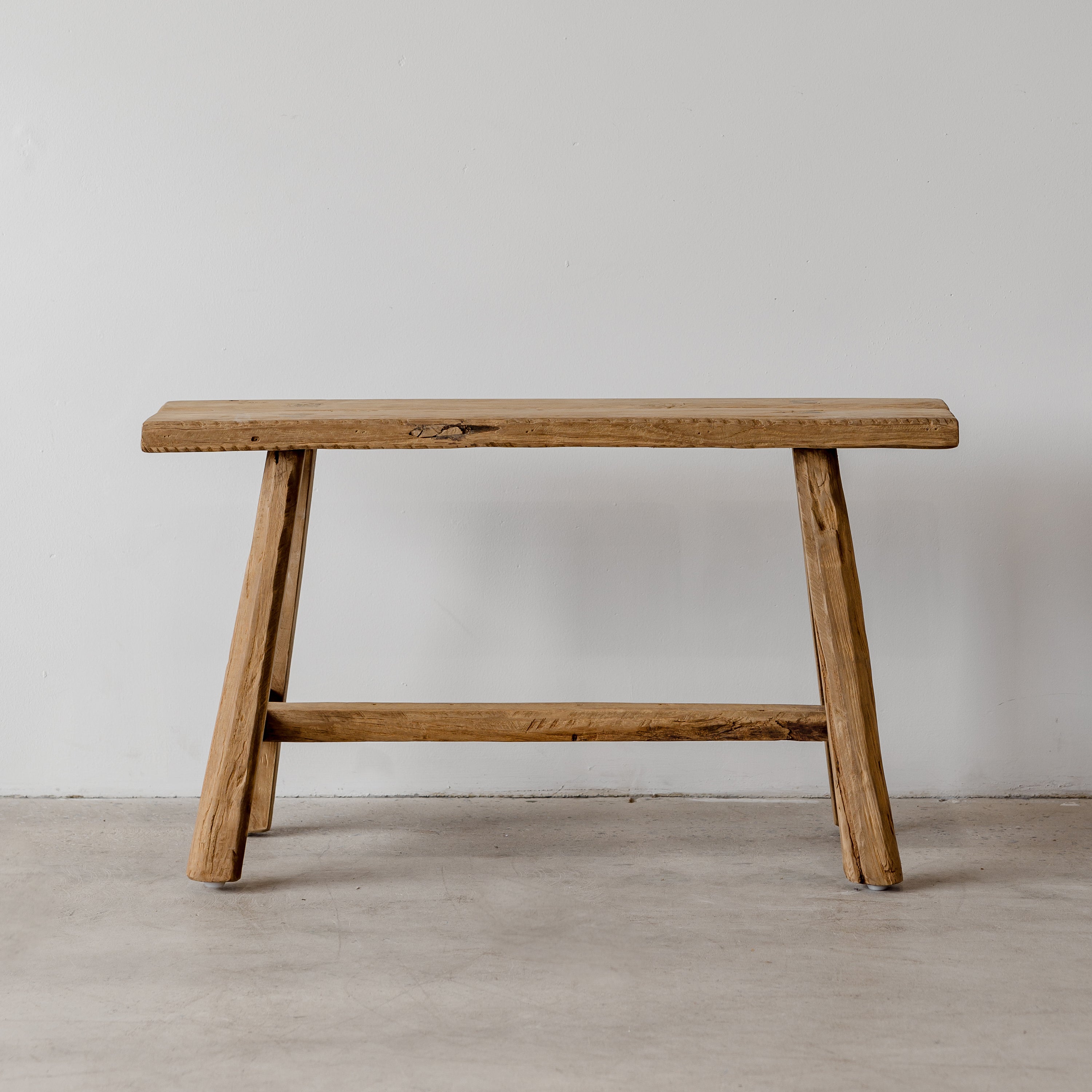 Organic Teak Bench - with Bar