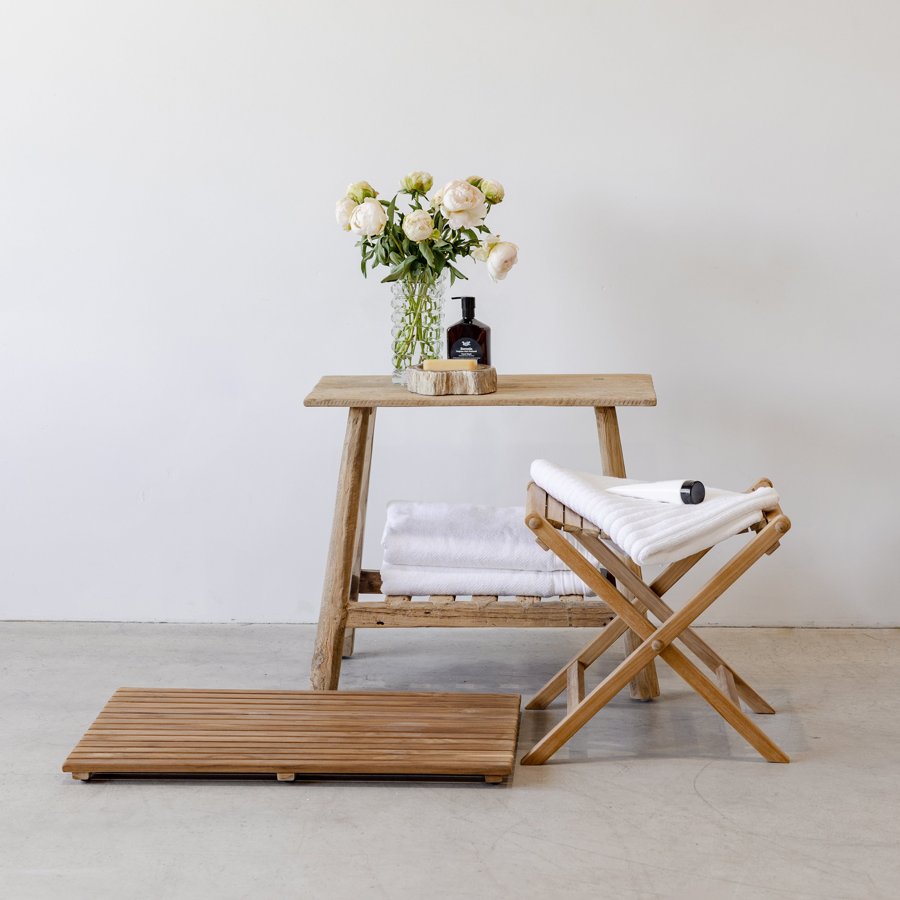 Organic Teak Console - Small