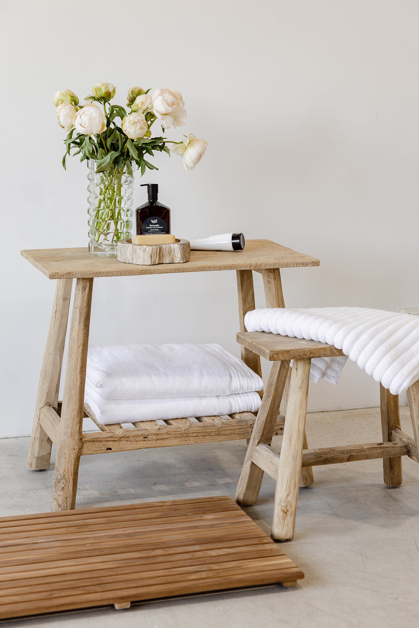 Organic Teak Console - Small