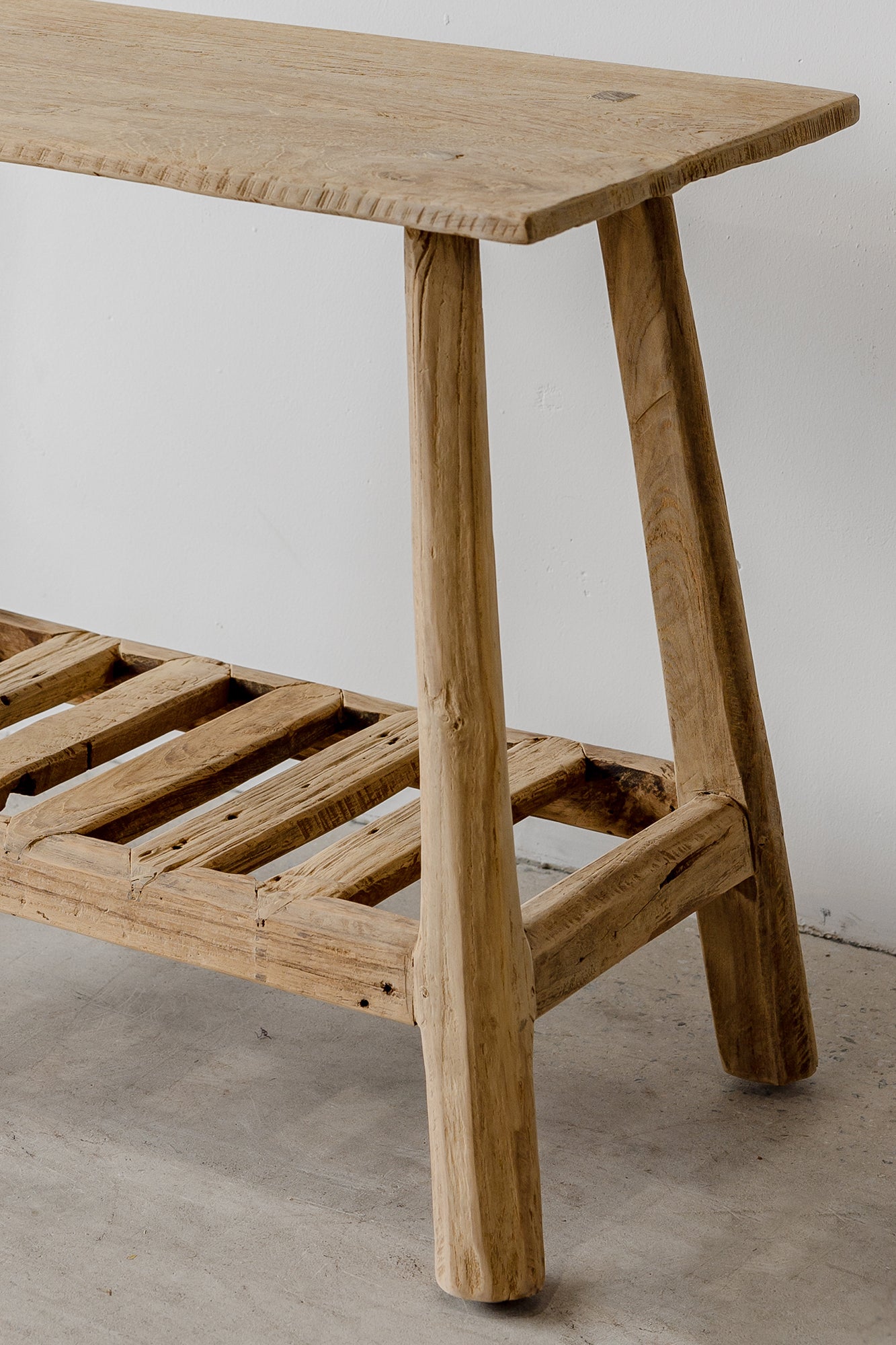 Organic Teak Console - Small