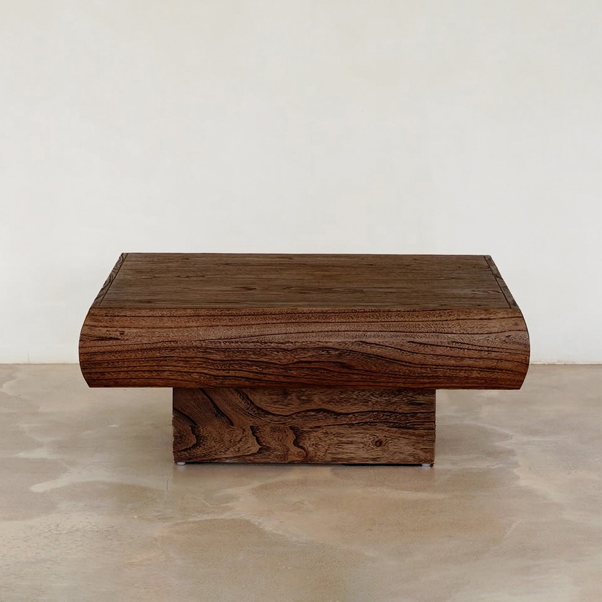Pierce Square Coffee Table - Rustic Walnut