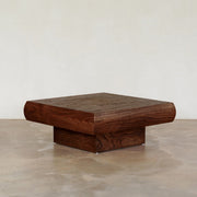 Pierce Square Coffee Table - Rustic Walnut