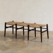 Rush Bench - Rustic Walnut