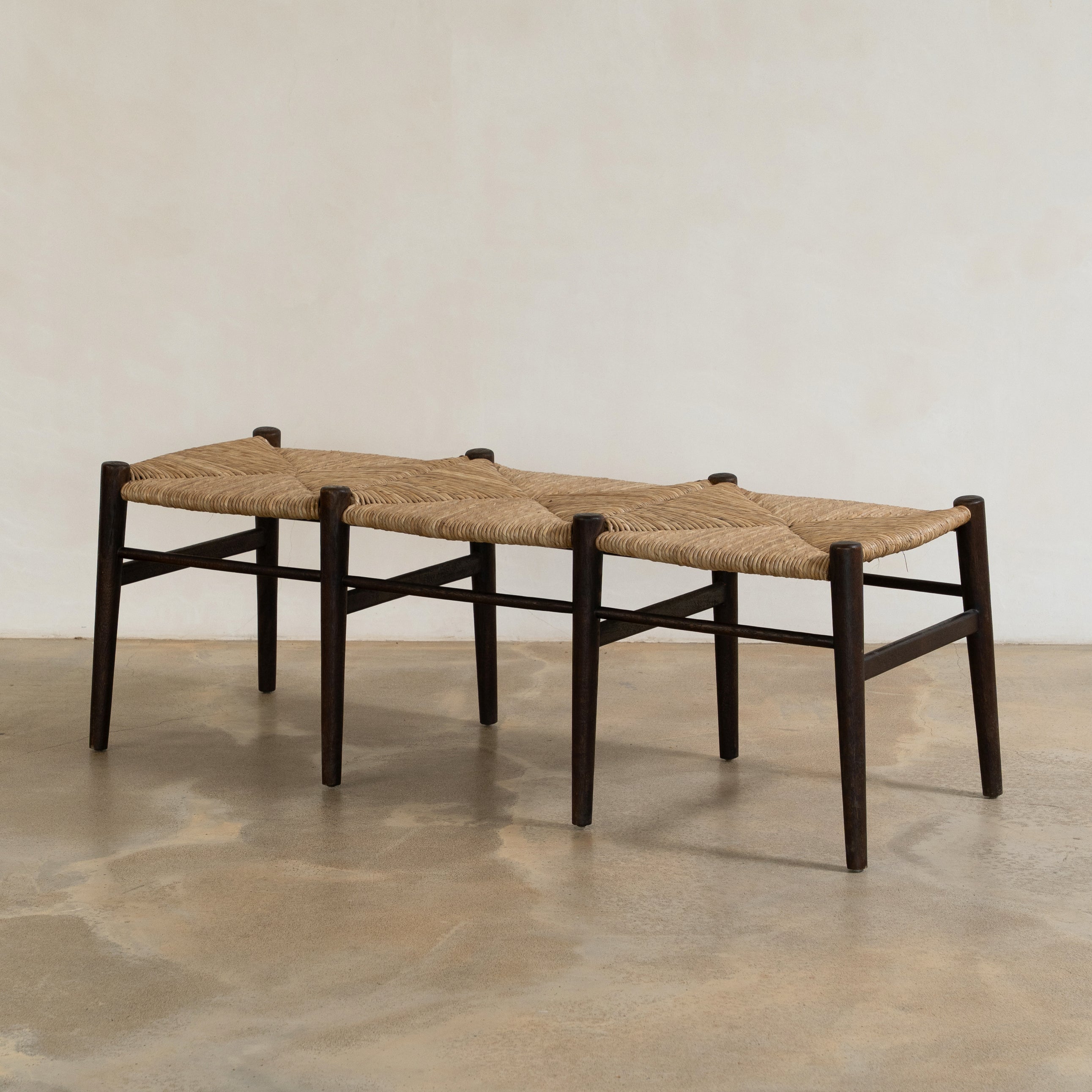 Rush Bench - Rustic Walnut