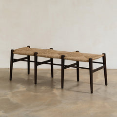 Rush Bench - Rustic Walnut