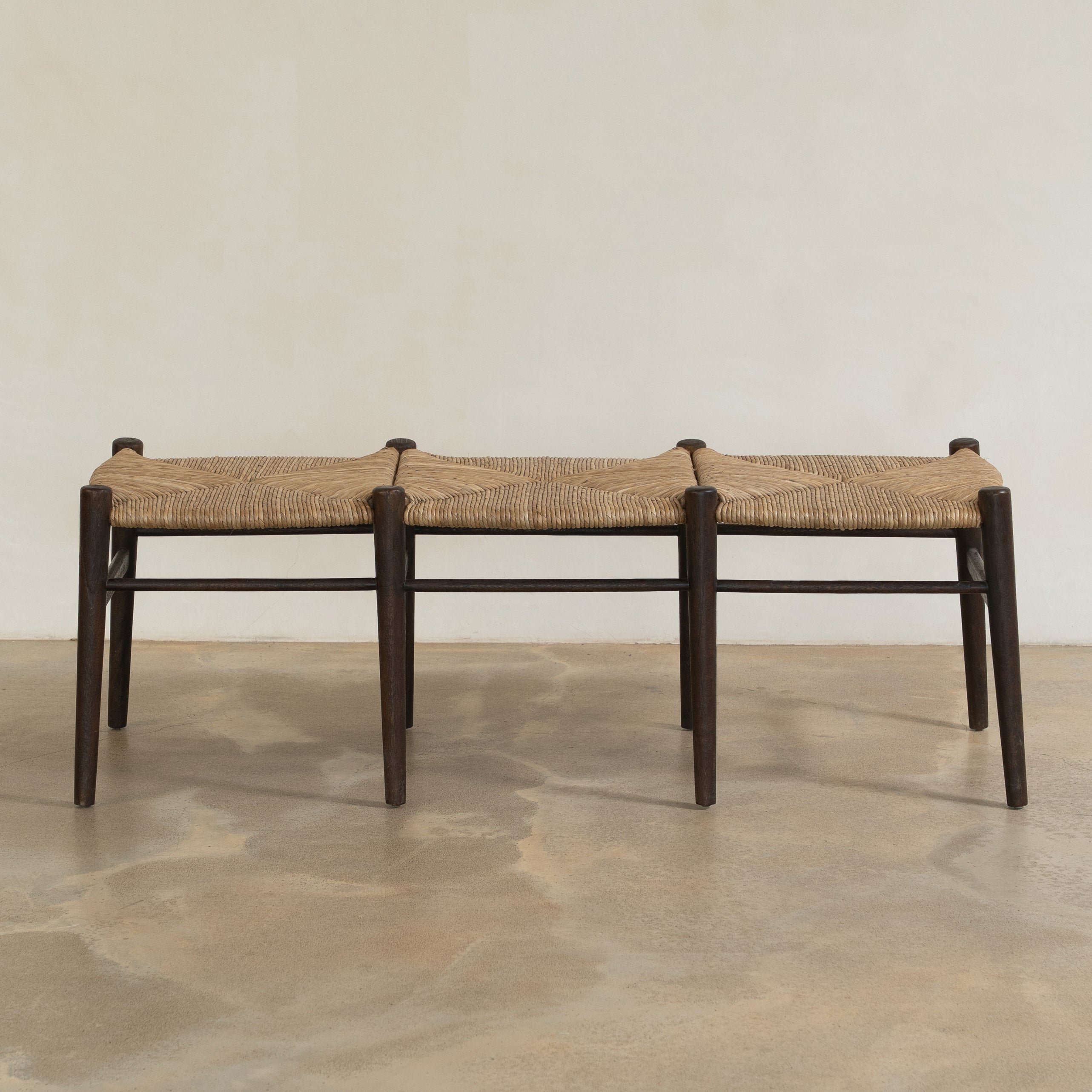 Rush Bench - Rustic Walnut