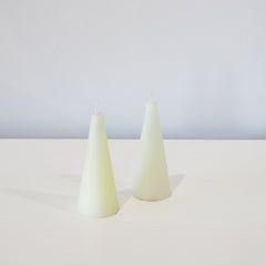 Cone Candle - White