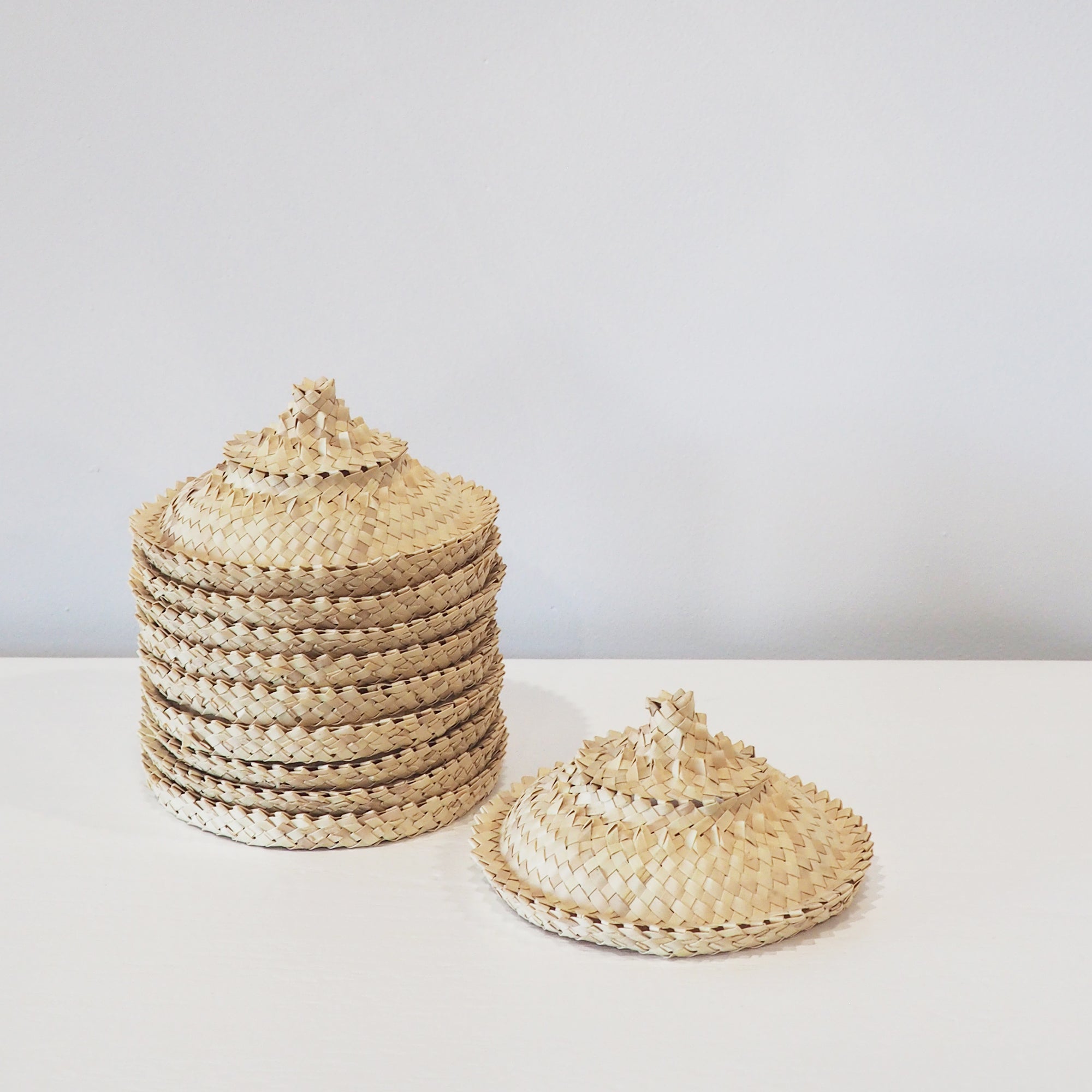 Rattan Glass Hat