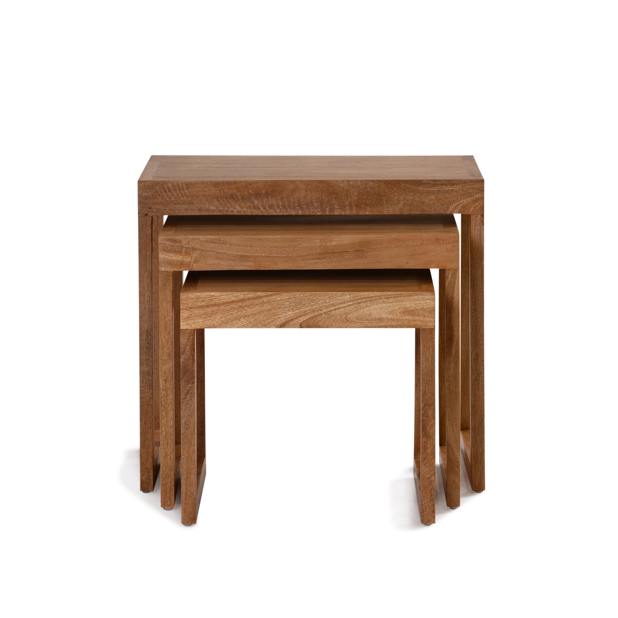 Cortina Nest Table - Natural Sealed