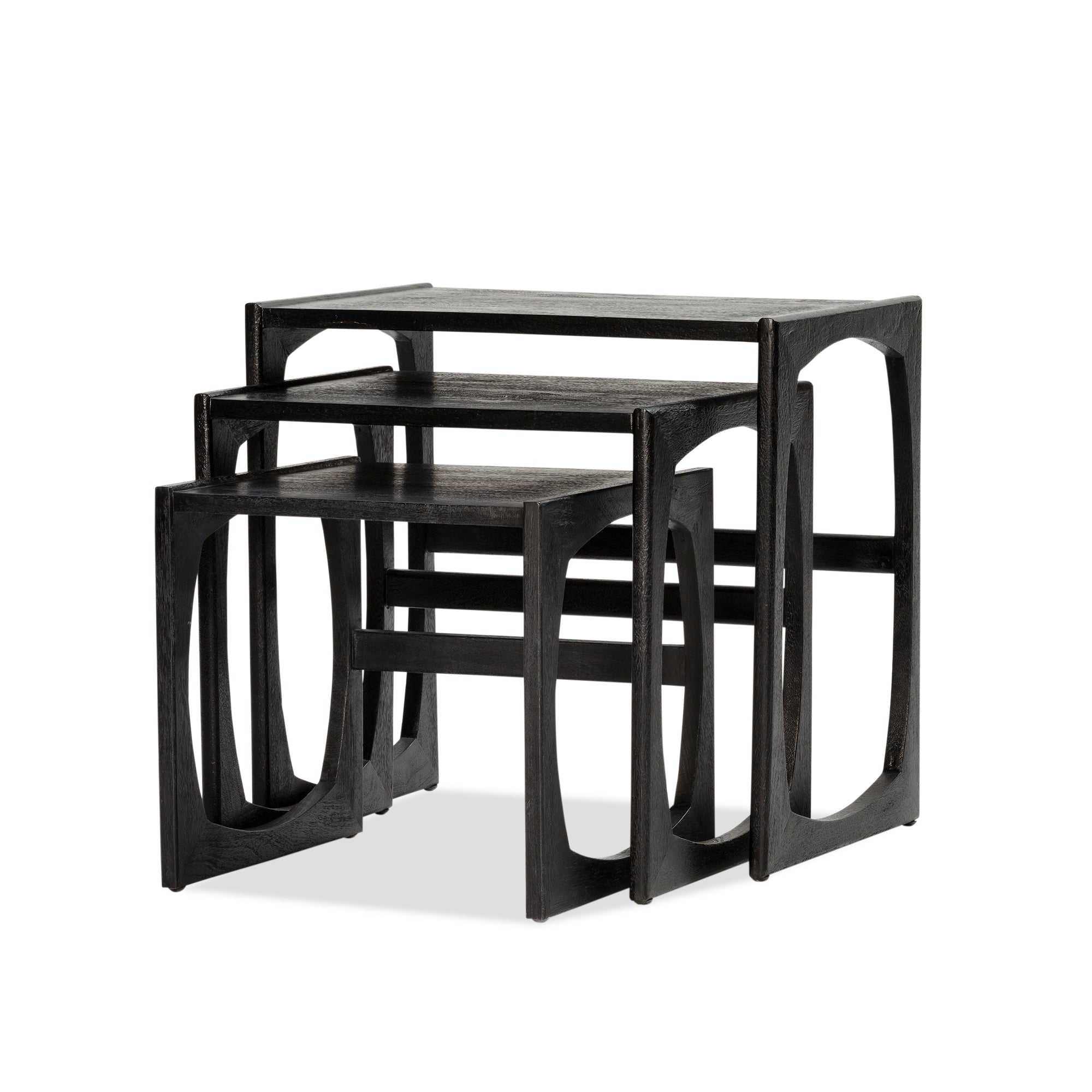 Halo Nest Side Table - Black