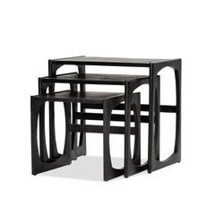 Halo Nest Side Table - Black