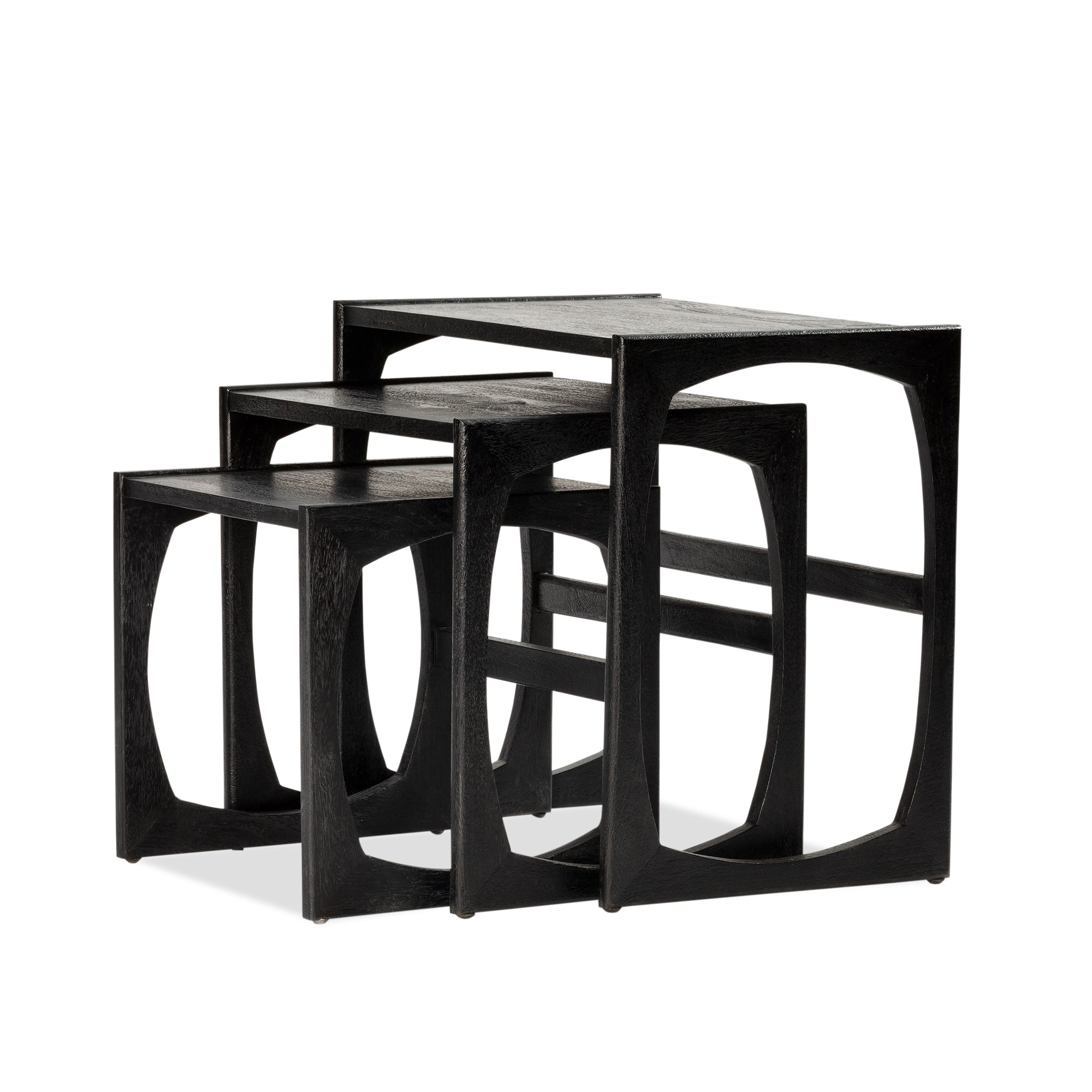 Halo Nest Side Table - Black