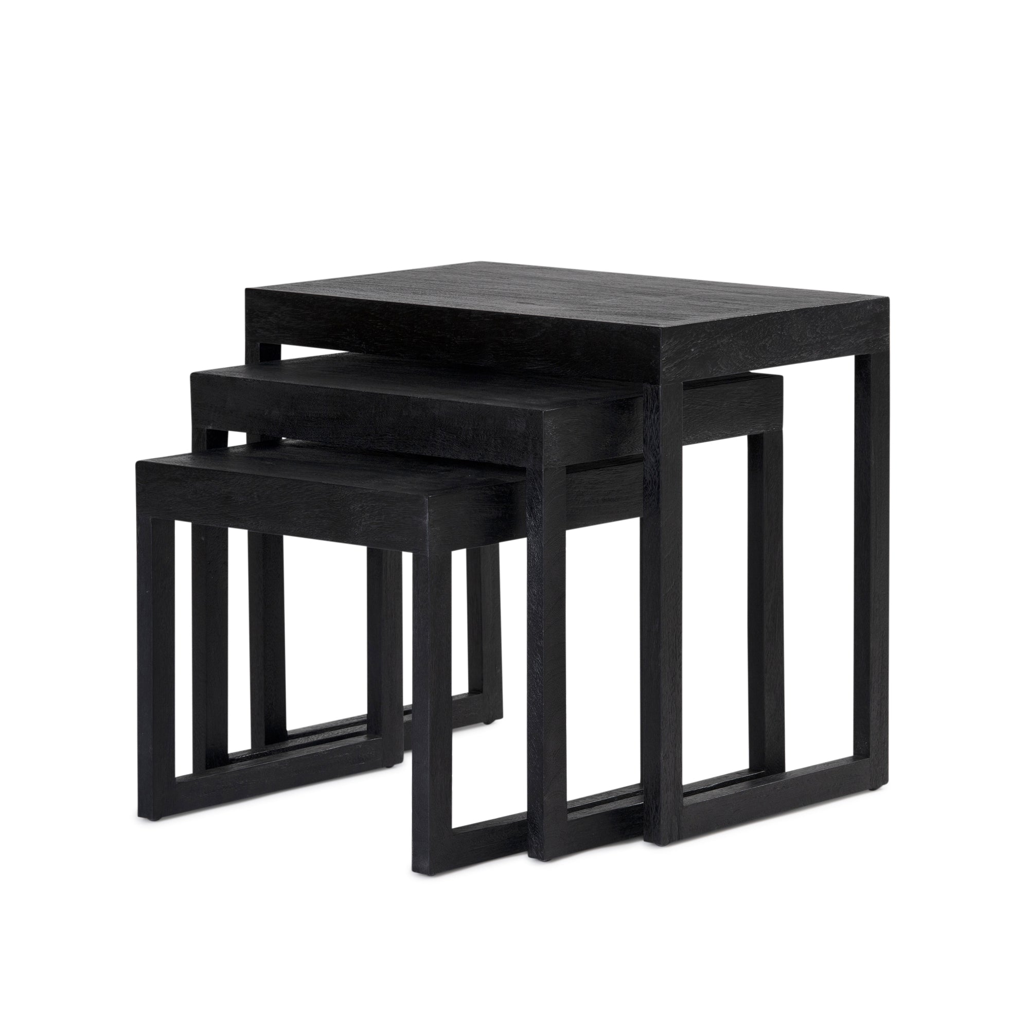 Cortina Nest Table - Black