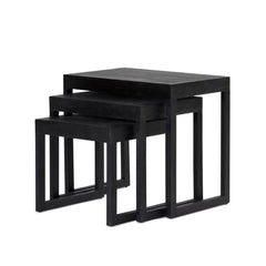 Cortina Nest Table - Black