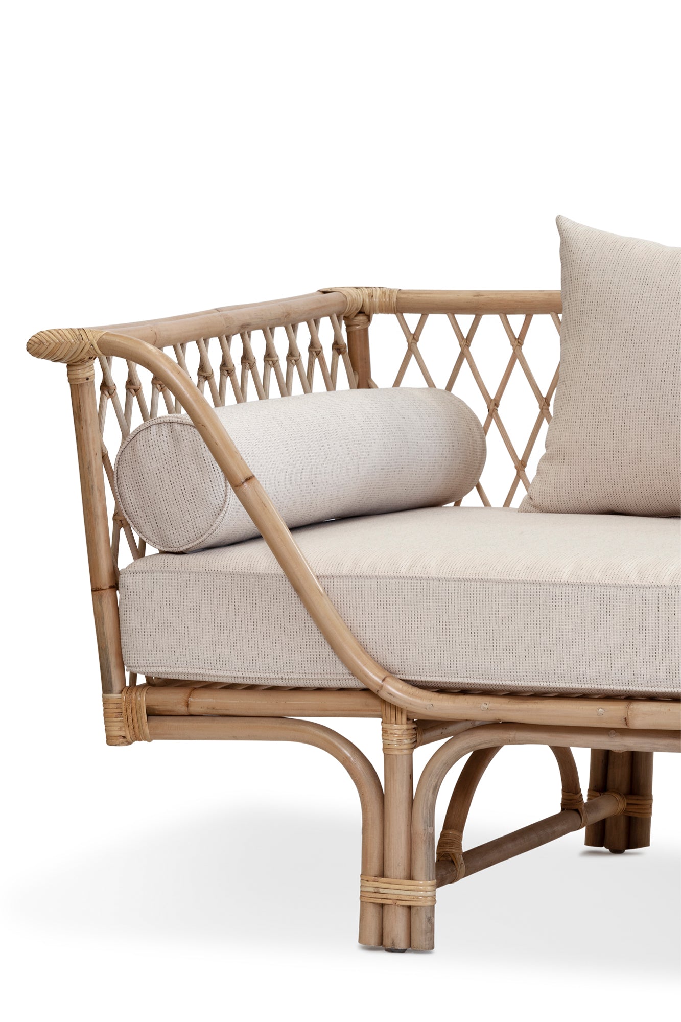 Avalon Daybed - Natural/Bahama Sand