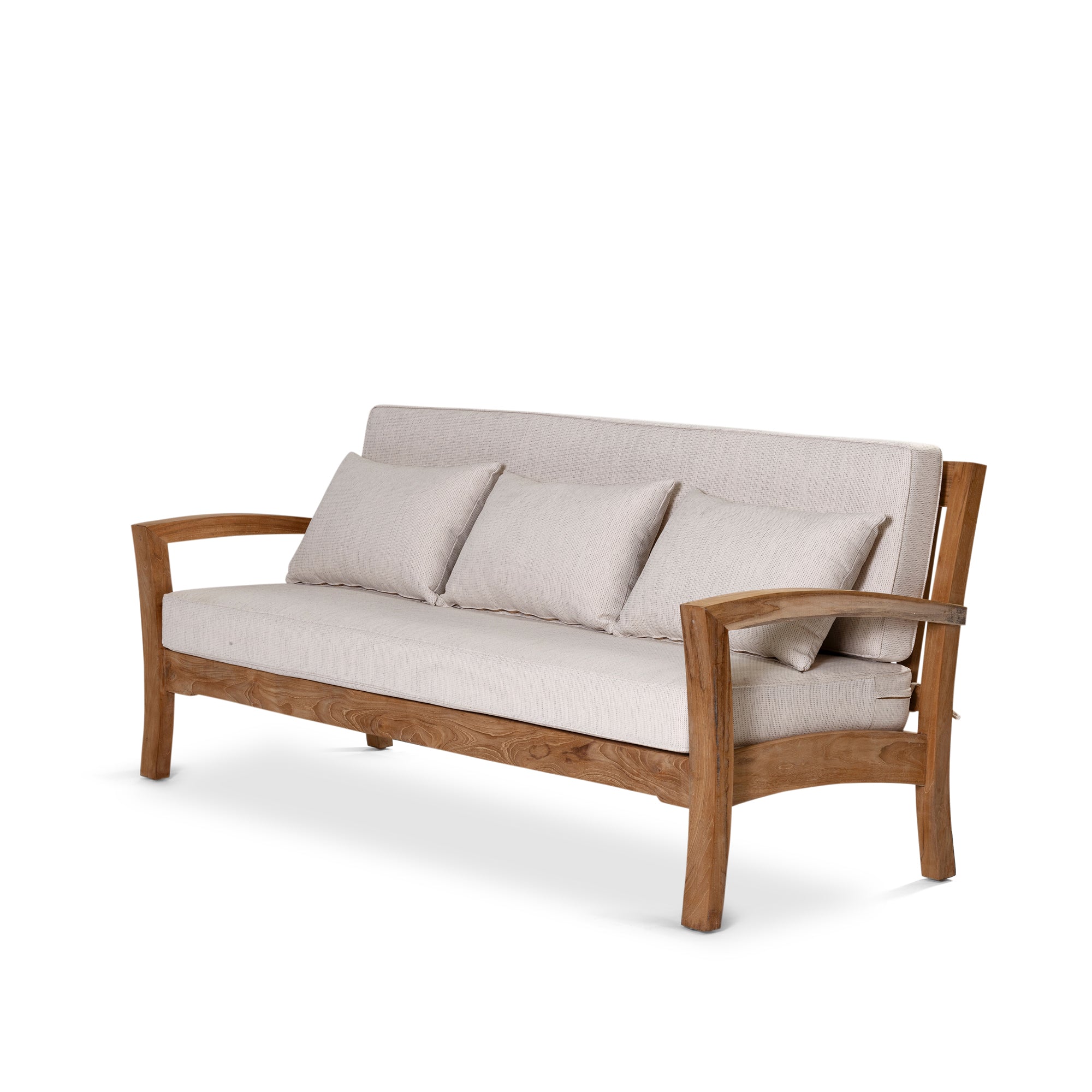 Salur 3 Seater Sofa - Raw/Bahama Sand