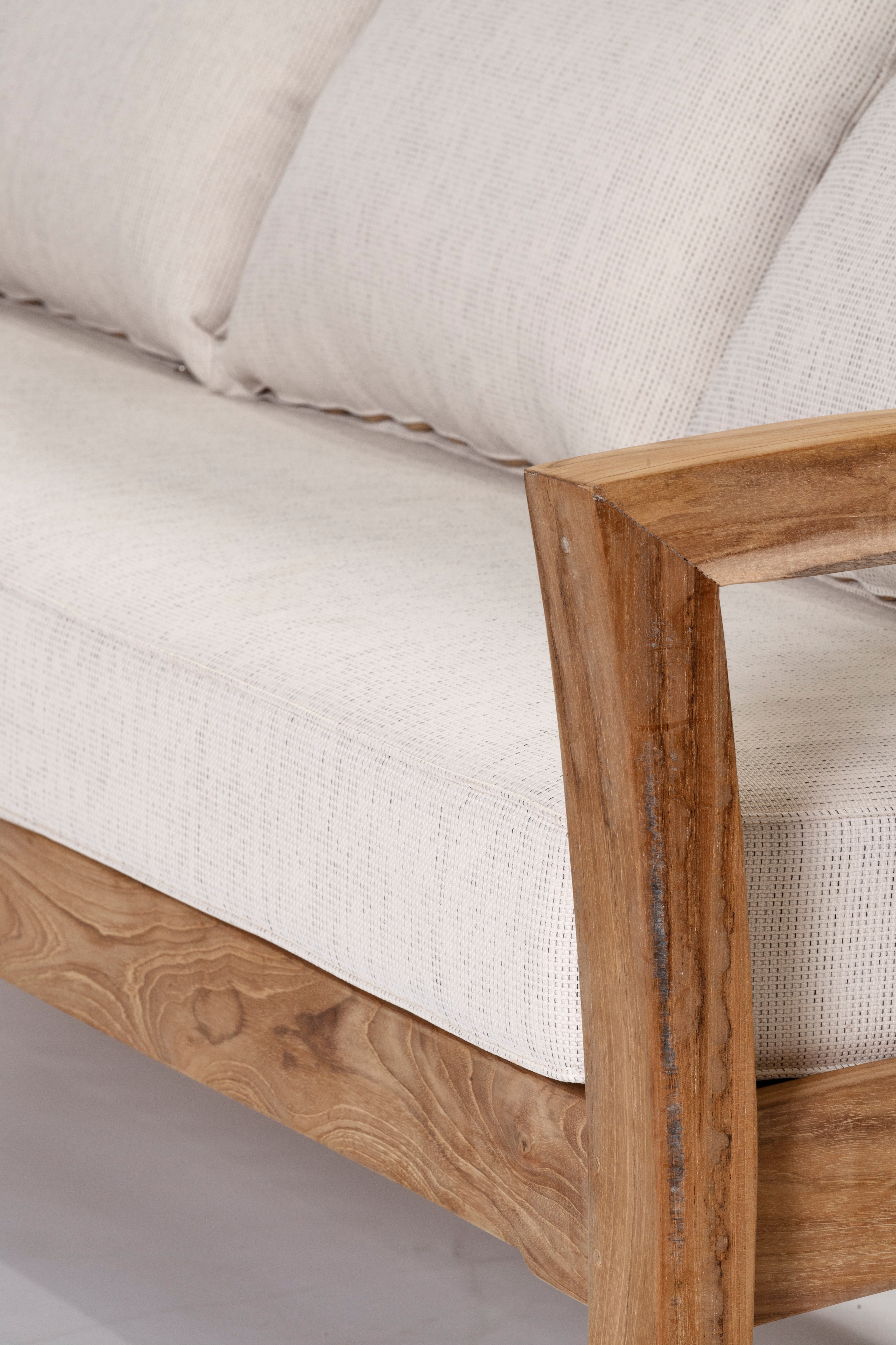 Salur 3 Seater Sofa - Raw/Bahama Sand