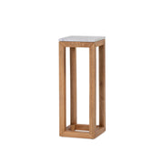 Parlour Stand - Rustic Matte/Marble Top