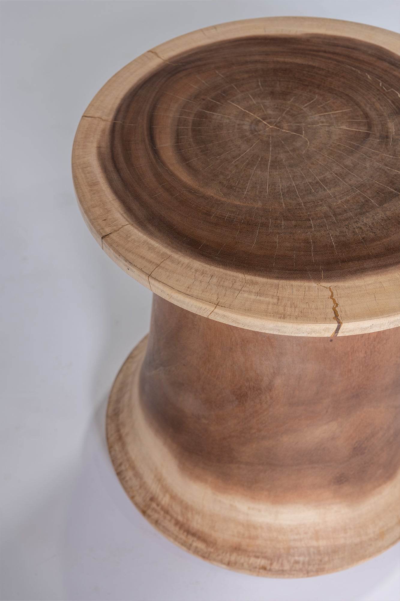 Meh Barrel Stool - Raw