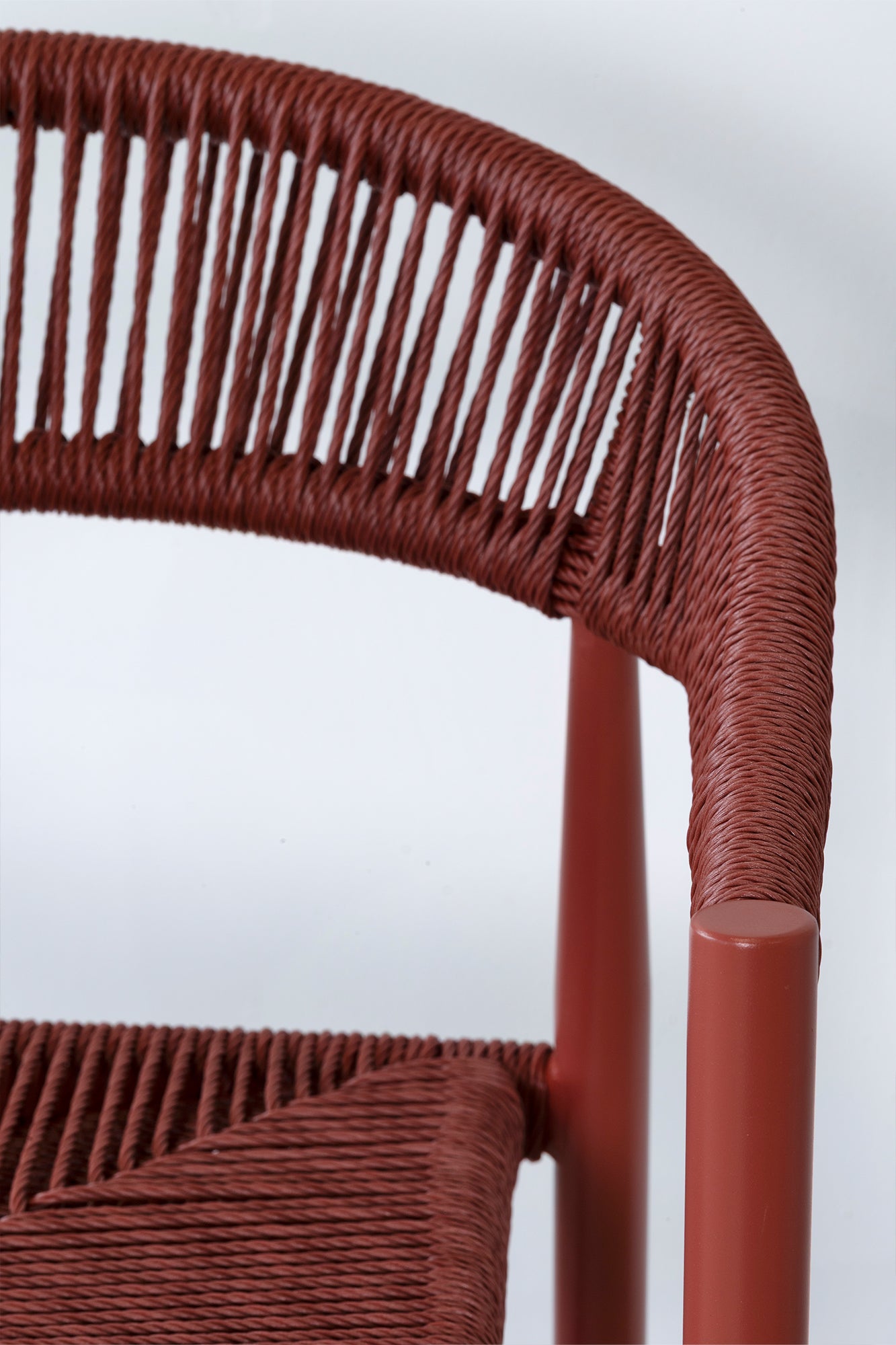 Campari Stool - Rosso