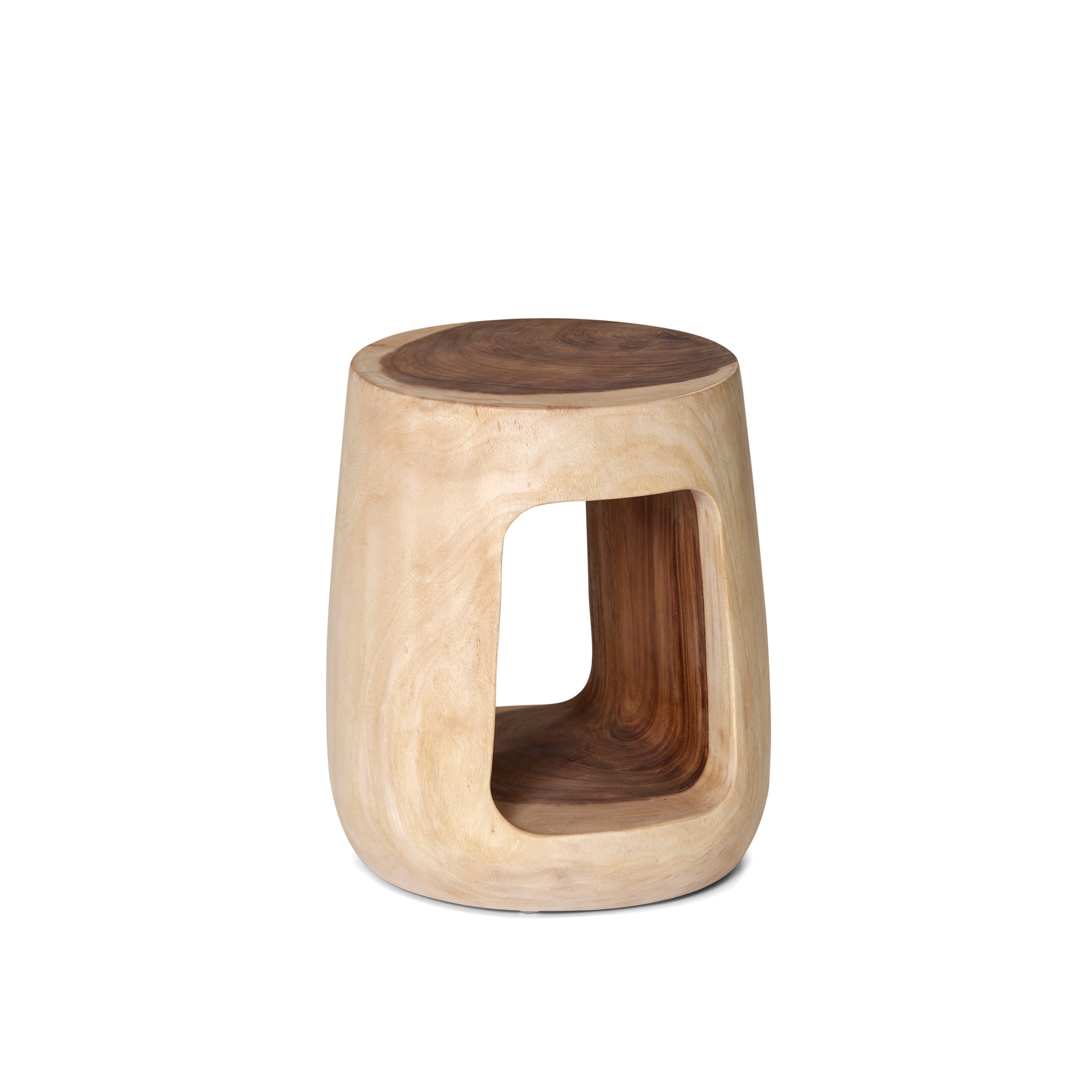 Meh Square Stool - Raw