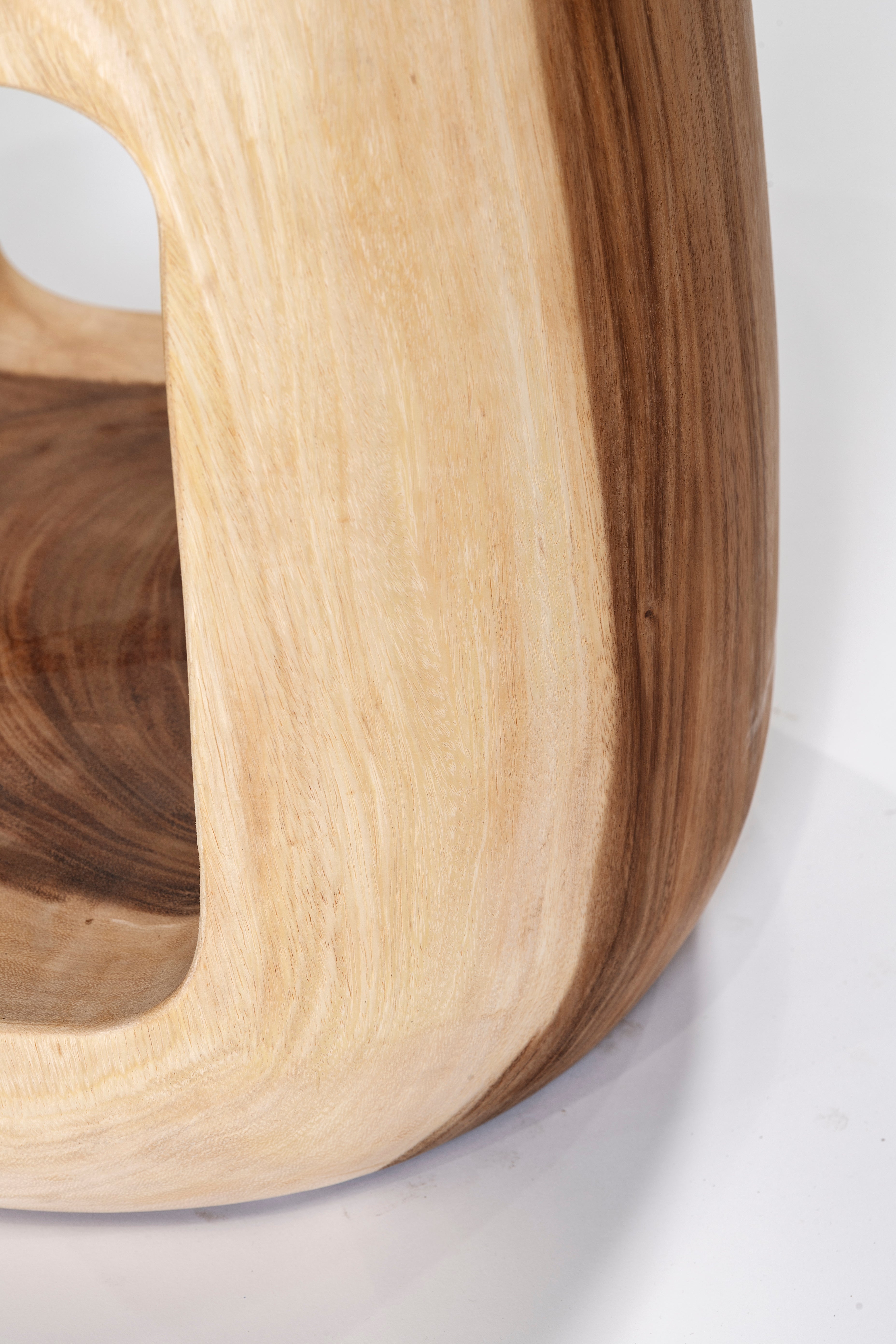 Meh Square Stool - Raw