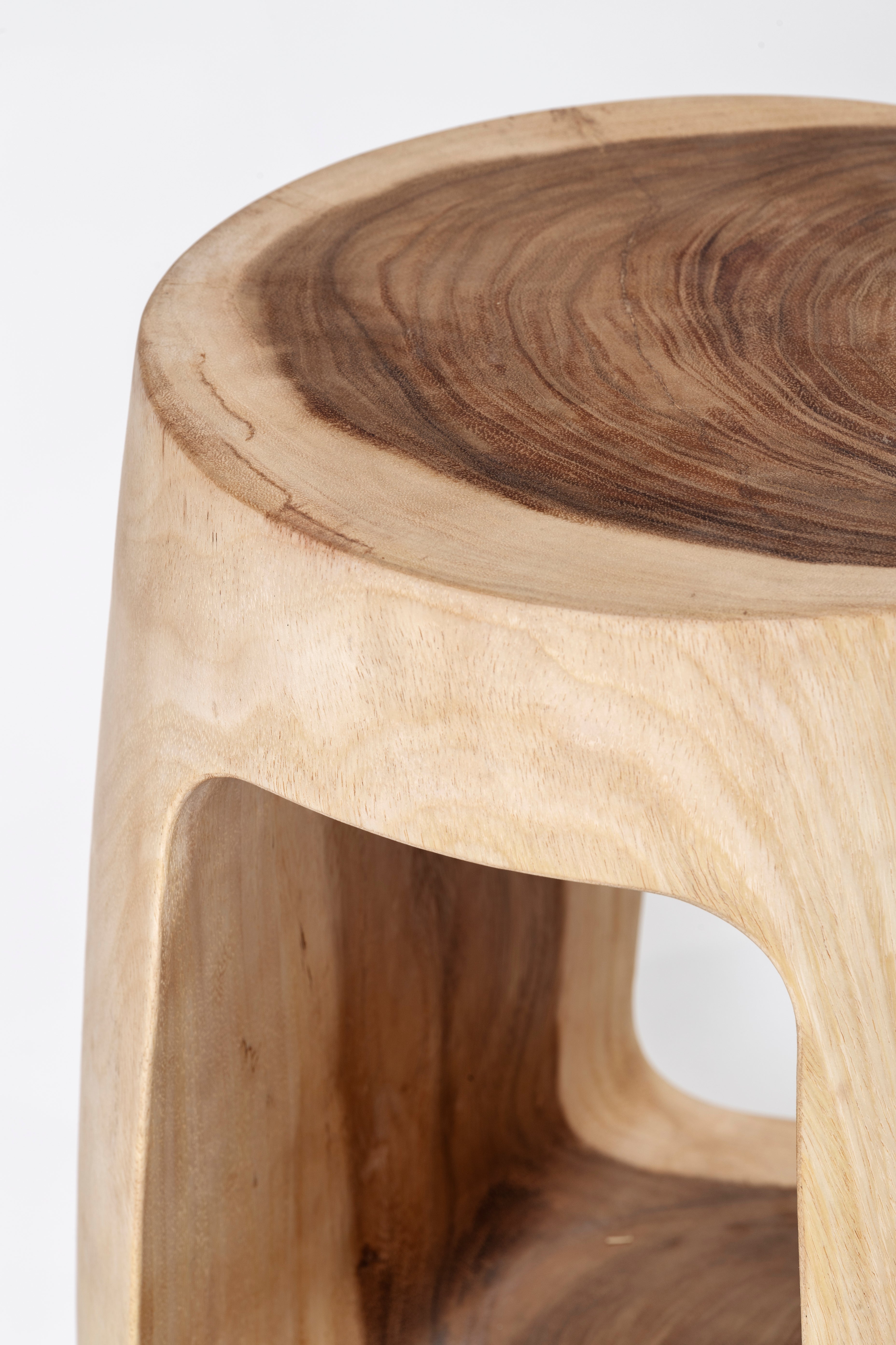 Meh Square Stool - Raw