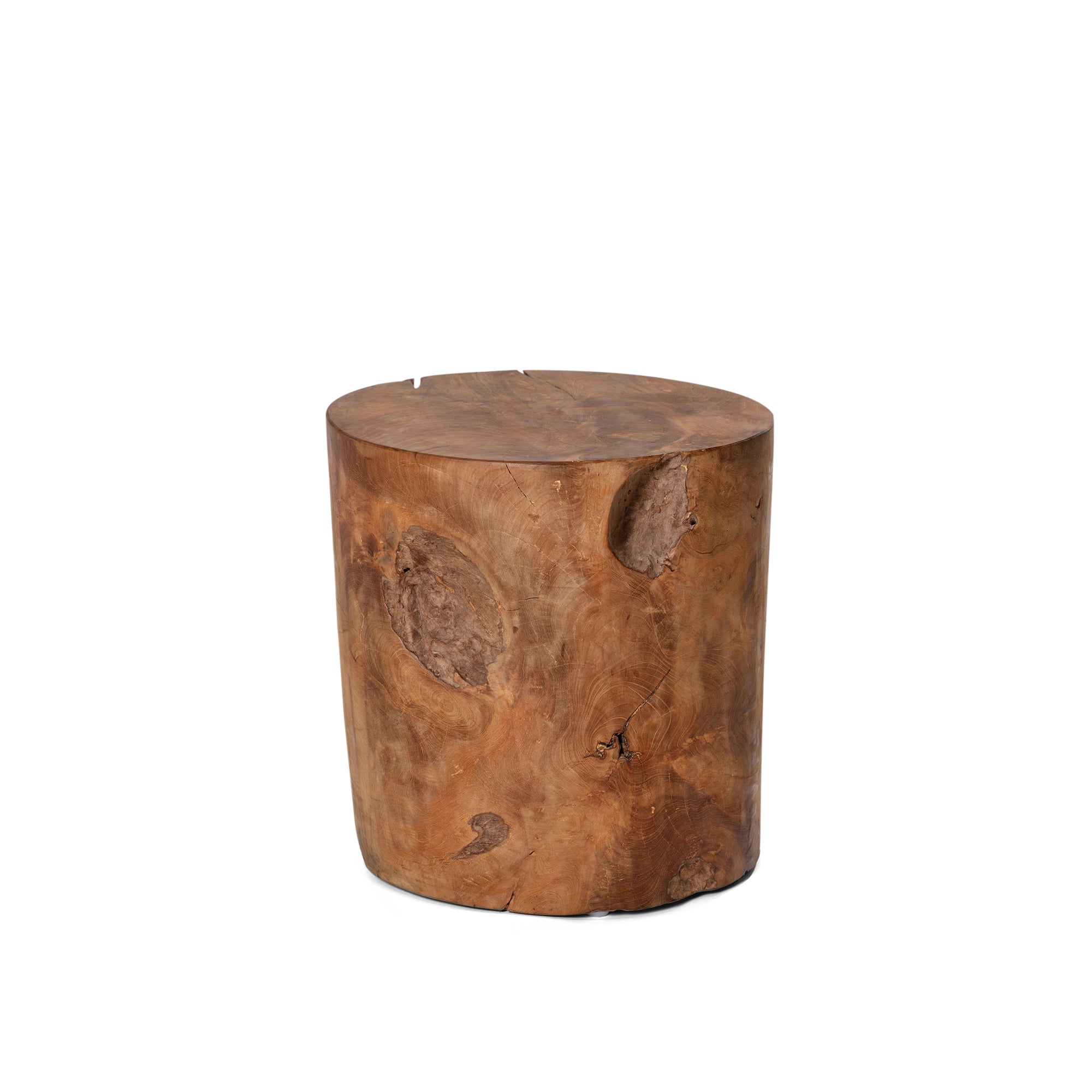 Organic Round Teak Stool
