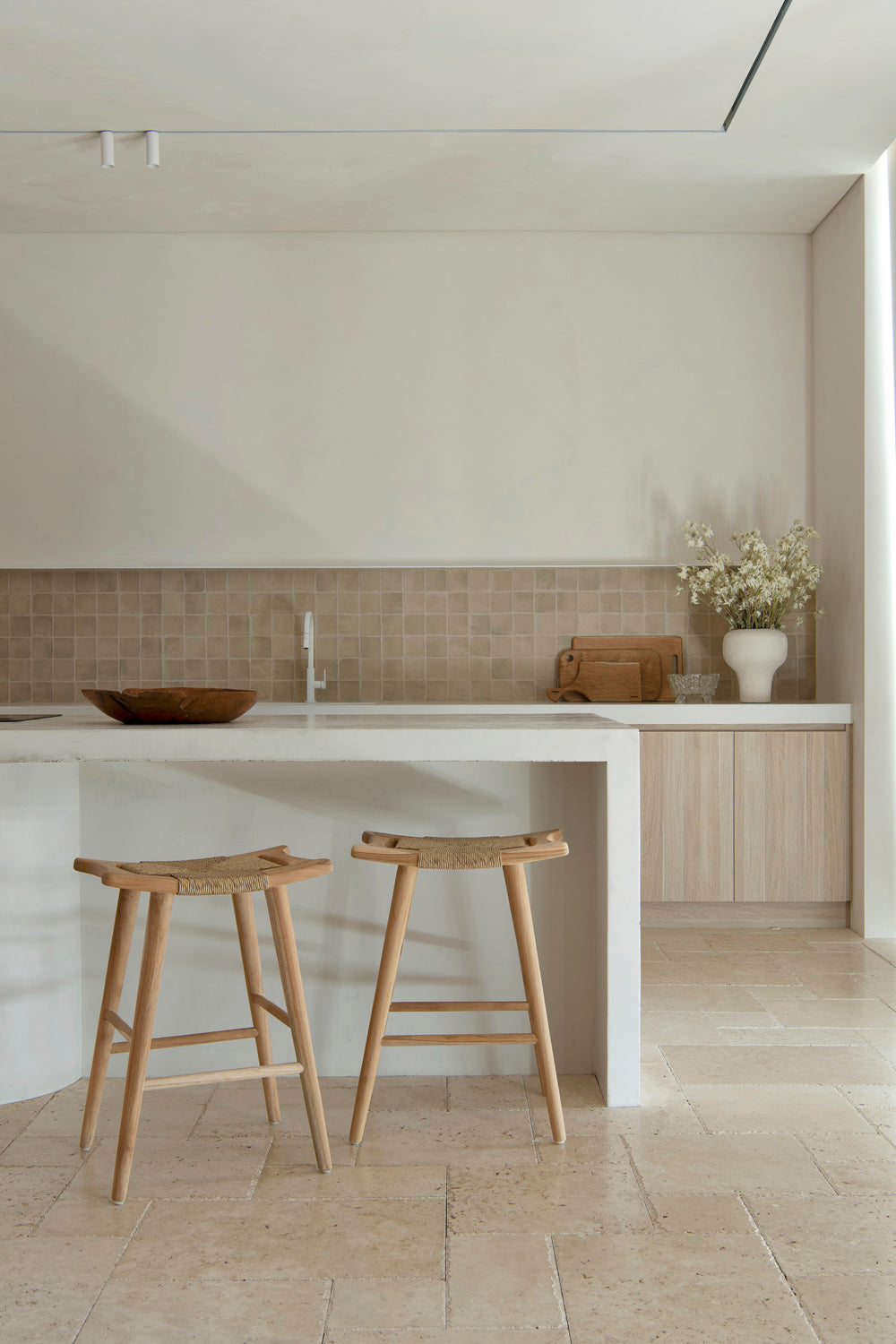 Republic Bar Stool - Raw Teak/Seagrass