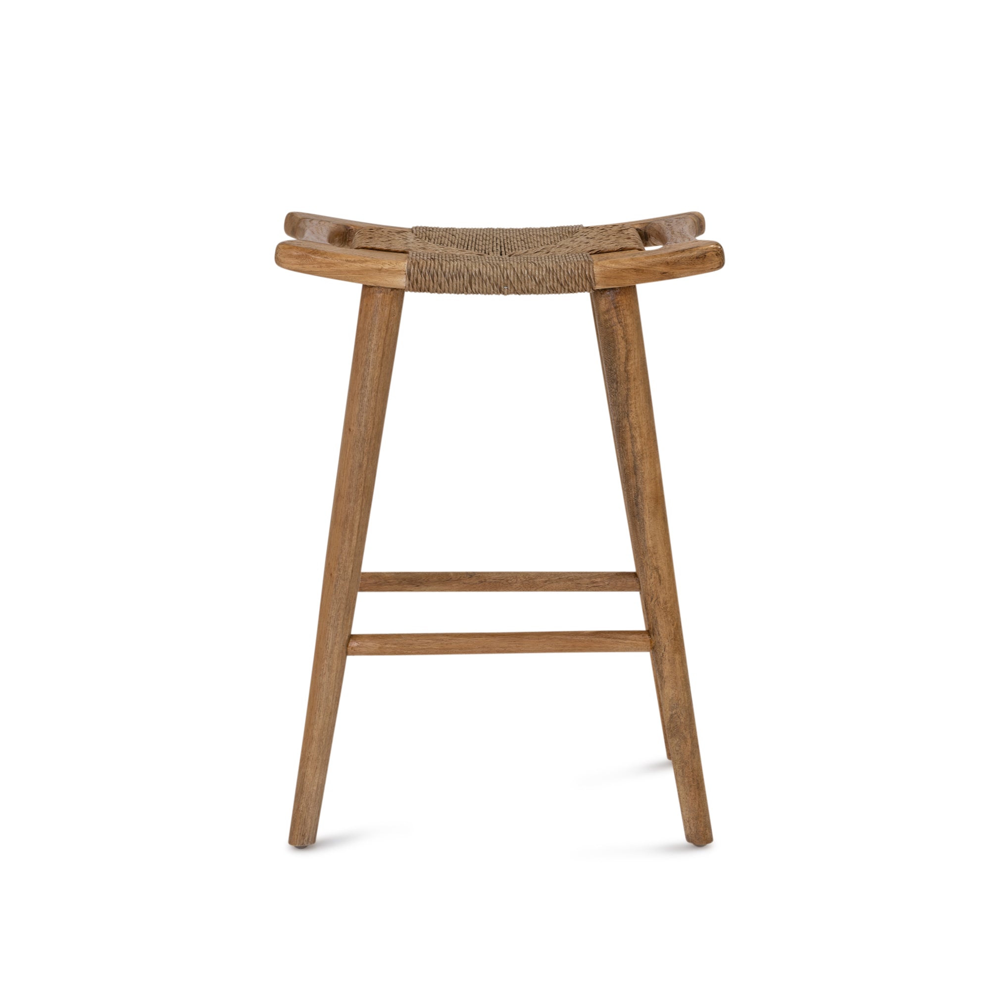 Republic Bar Stool - Raw Teak/Seagrass