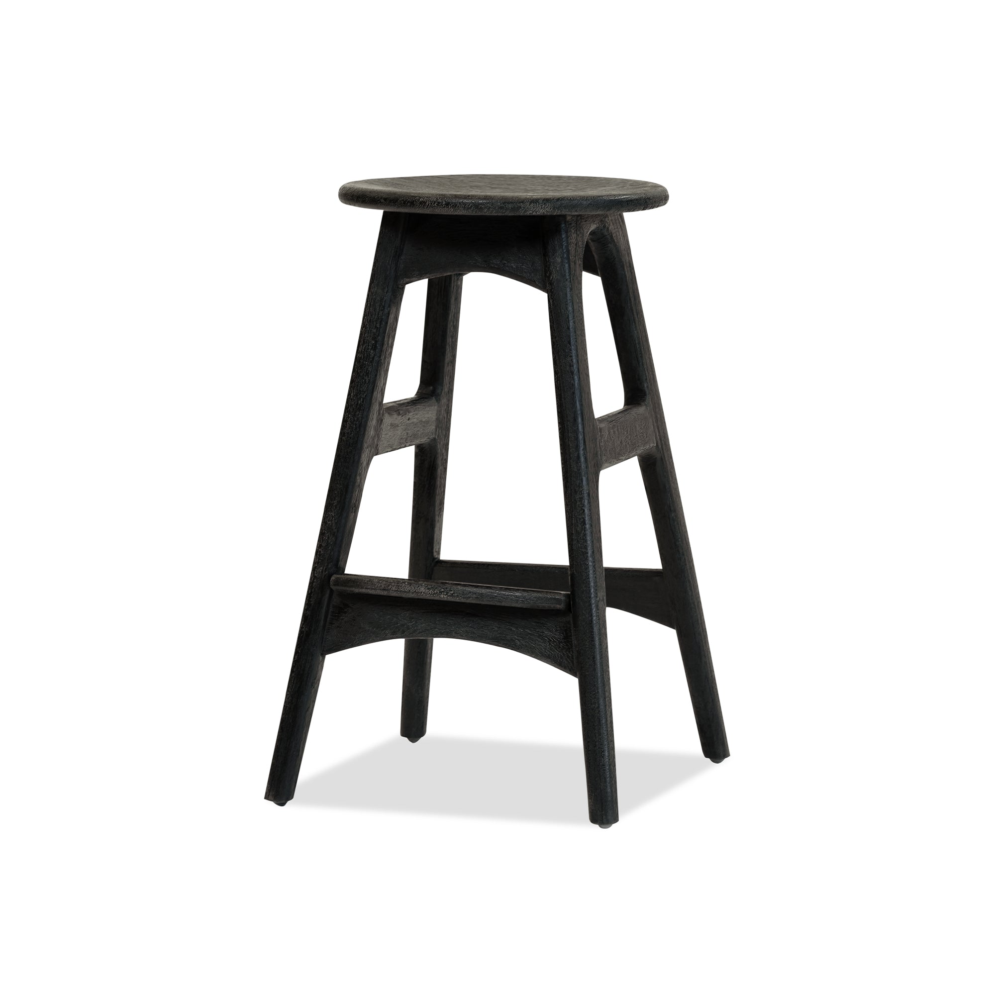 Deco Bar Stool - Black